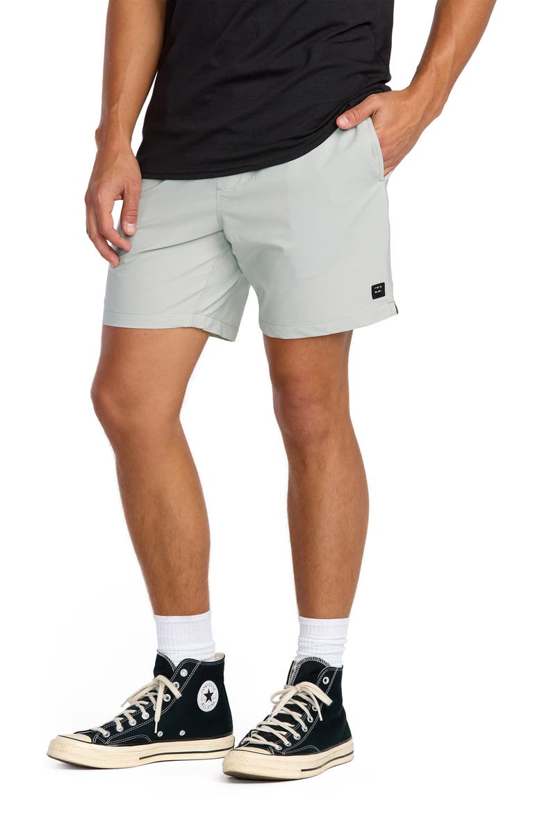 Surftrek Hybrid Board Shorts, Alternate, color, HEATHER GRAY