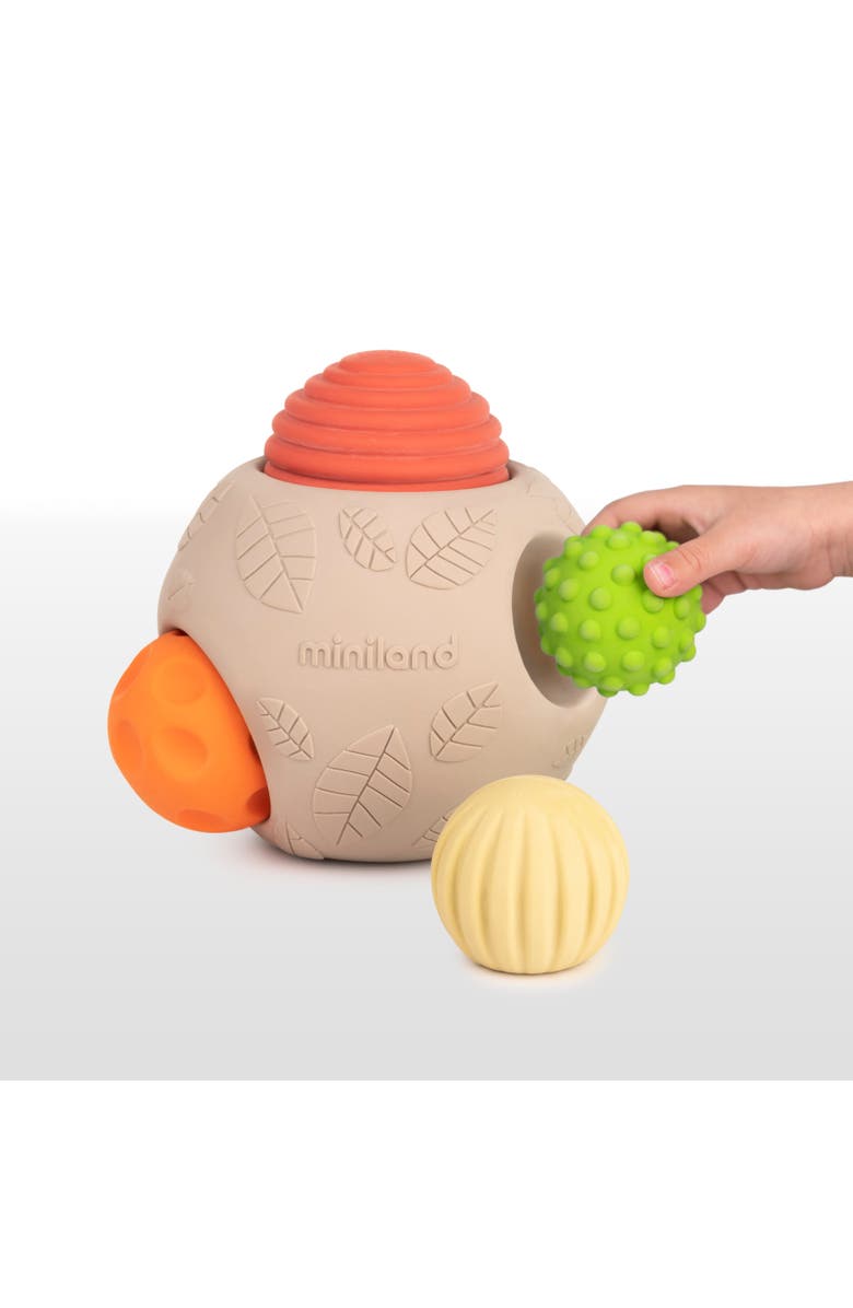 Miniland Eco Big Sensory Ball, Alternate, color, Beige Multi