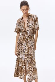 H&M Tie-belt shirt dress