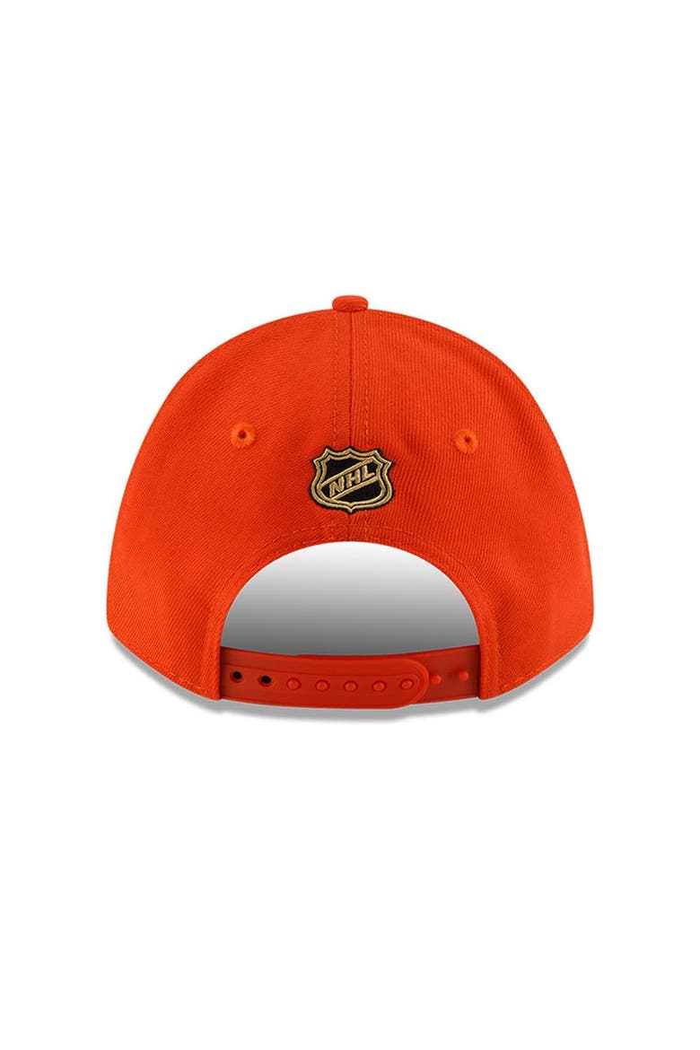 Men's New Era  Orange Anaheim Ducks COOLERA 9FORTY M-Crown Adjustable Hat, Alternate, color, Orange