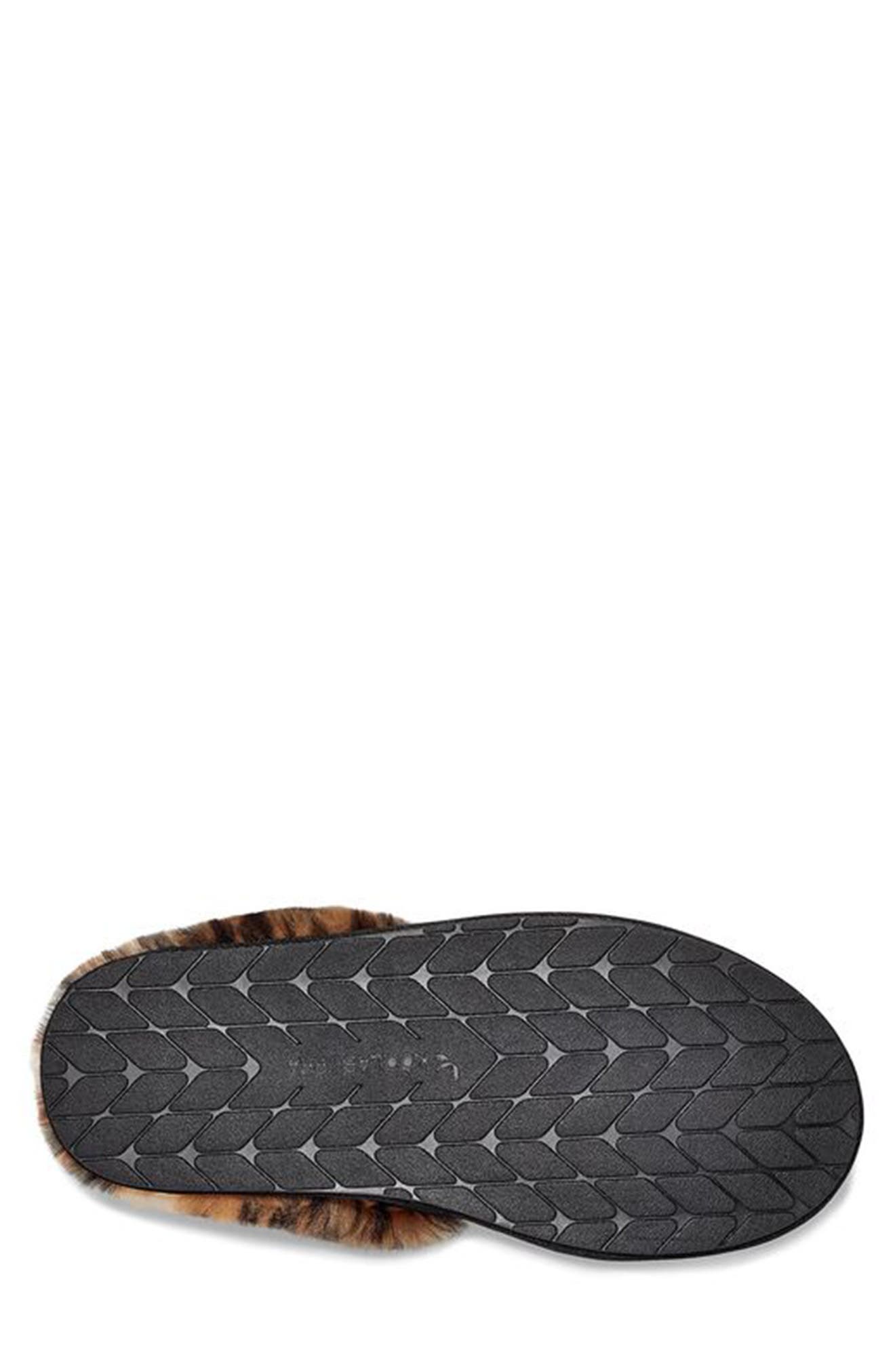Koolaburra by UGG<sup>®</sup> Koolaburra by Ugg Milo Faux Fur Cheetah Scuff Slipper, Alternate, color, 
