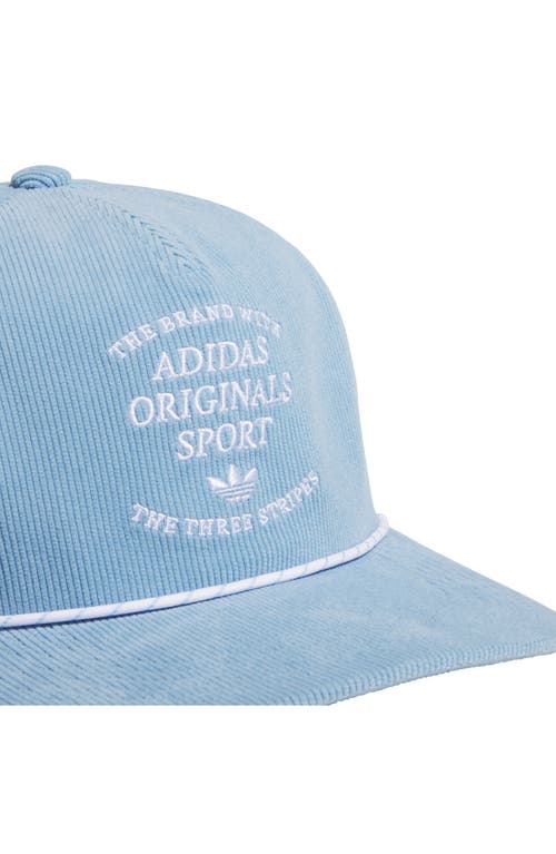 Adidas Originals Adidas Gender Inclusive Unfair Way Corduroy Baseball Cap In Blue