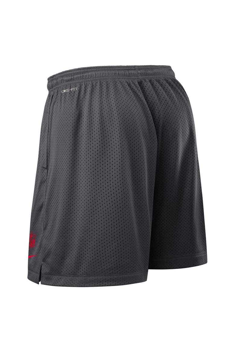 Men's Nike Gray Buffalo Bills Sideline Reversible Performance Shorts, Alternate, color, Gray