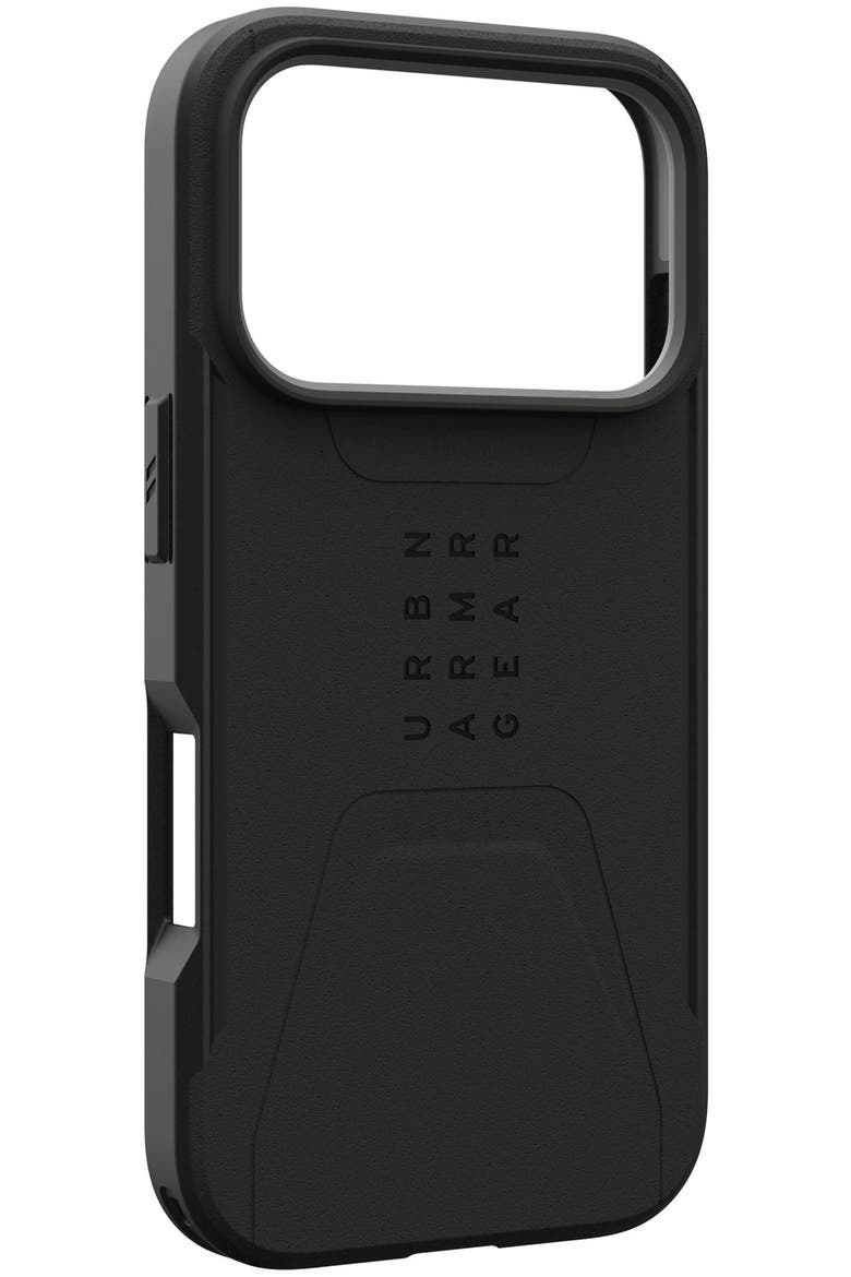Civilian MagSafe Case for Apple iPhone 17 Pro, Alternate, color, BLACK