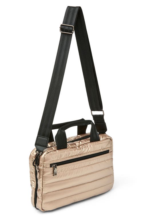Think Royln Stowaway Travel Bag In Gold
