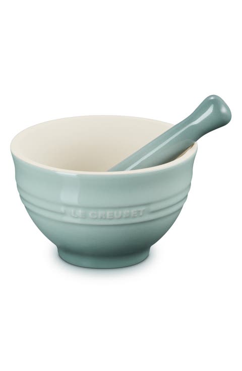 Stoneware Mortar & Pestle Set