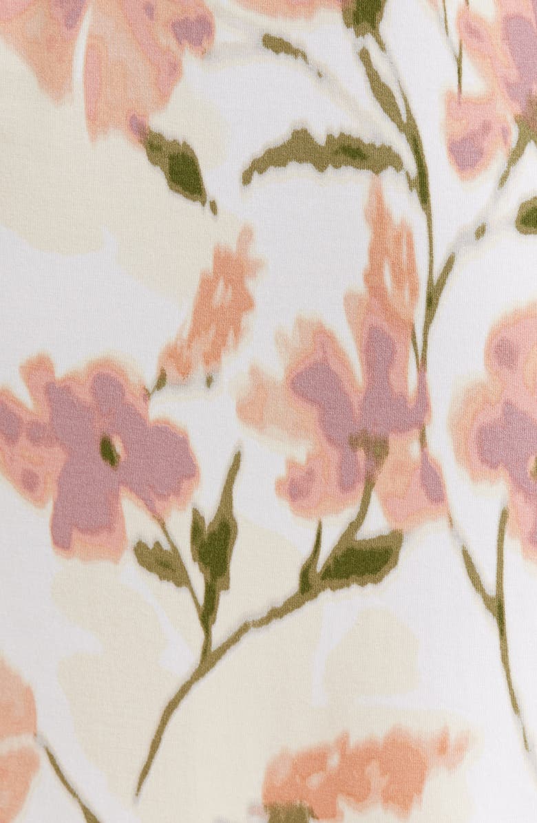 Nordstrom Moonlight Eco Nightshirt, Alternate, color, Pink Glass Ink Poppy