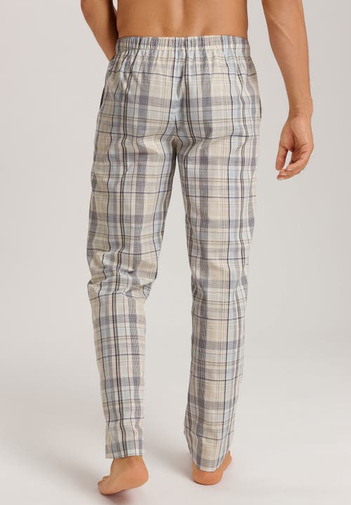 Hanro Night And Day Cotton Woven Pajama Pants In Multi