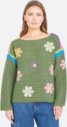 Yumi Crochet Flower Jumper