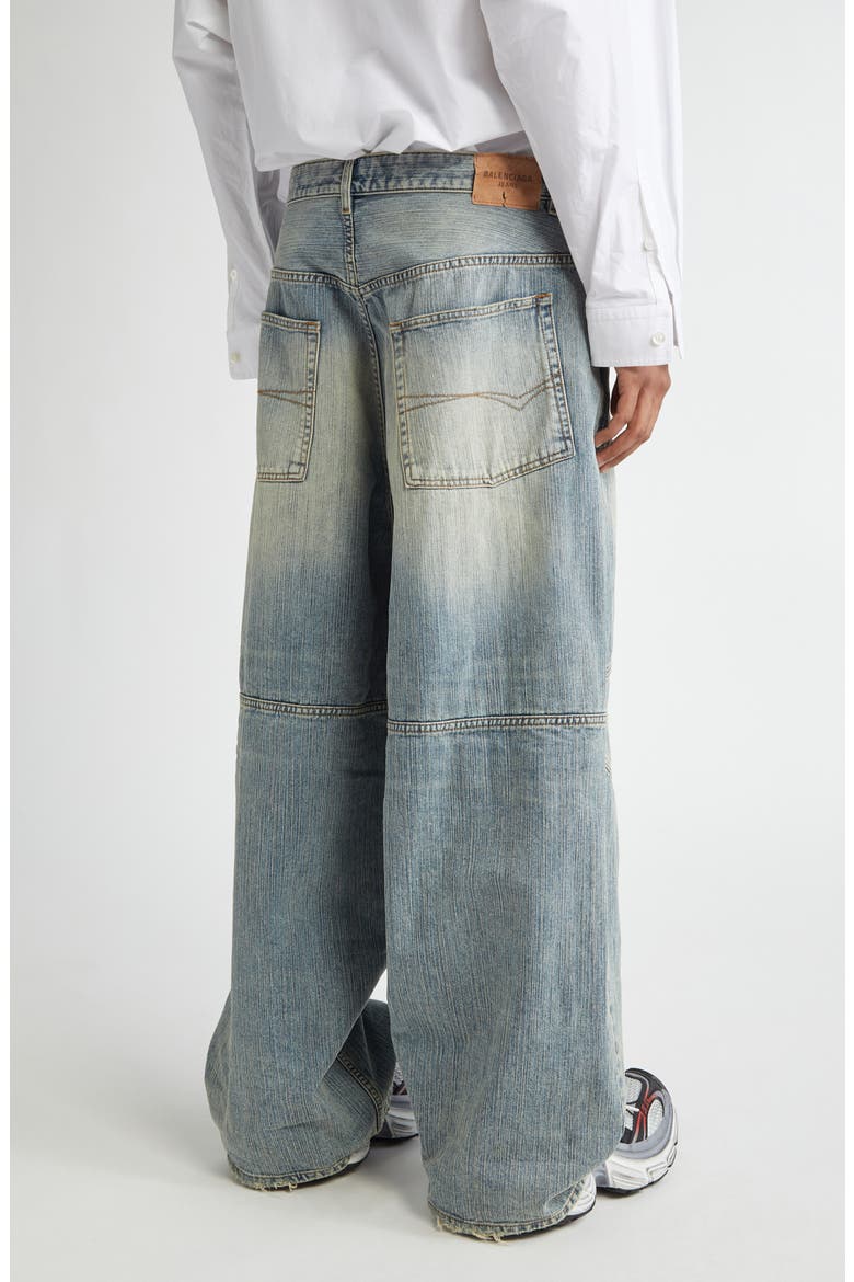 George V Baggy Jeans, Alternate, color, 5760 STAINED