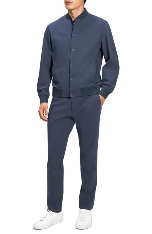 Theory Murphy Precision Bomber Jacket In Brown