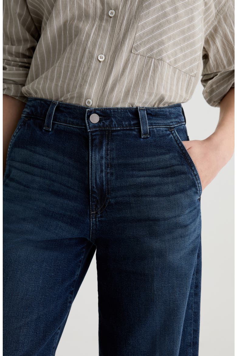 Stella Mid Rise Wide Leg Palazzo Jeans, Alternate, color, POISE