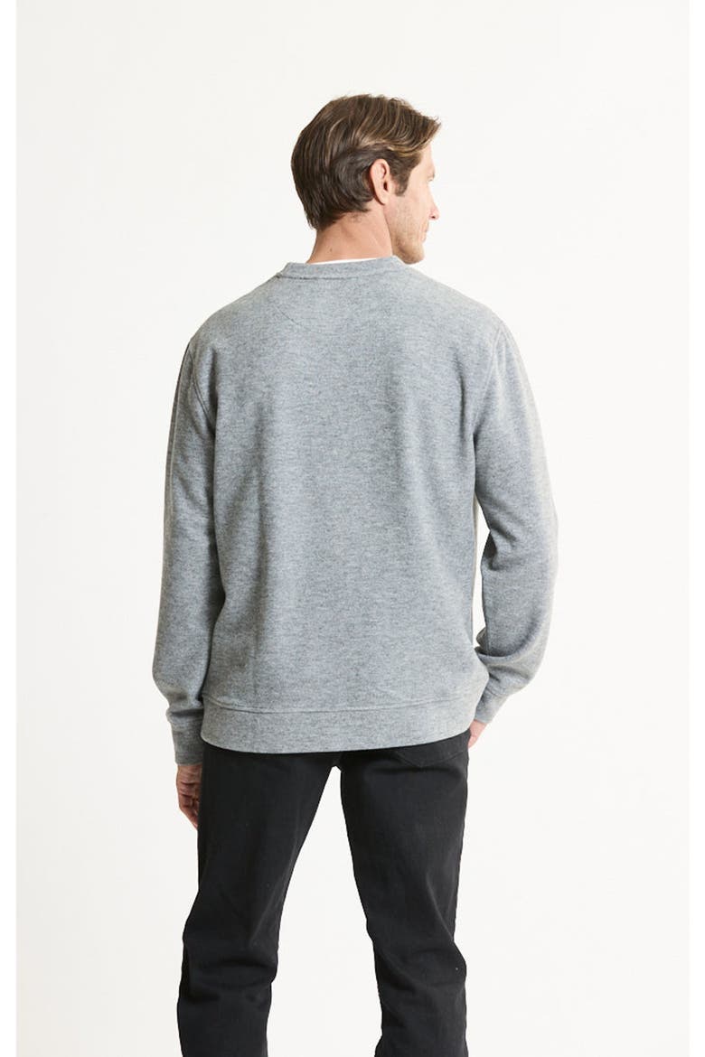 Wool Blend Knit Crewneck, Alternate, color, GREY