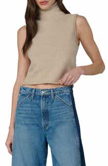 Stevie Sleeveless Wool & Yak Hair Sweater