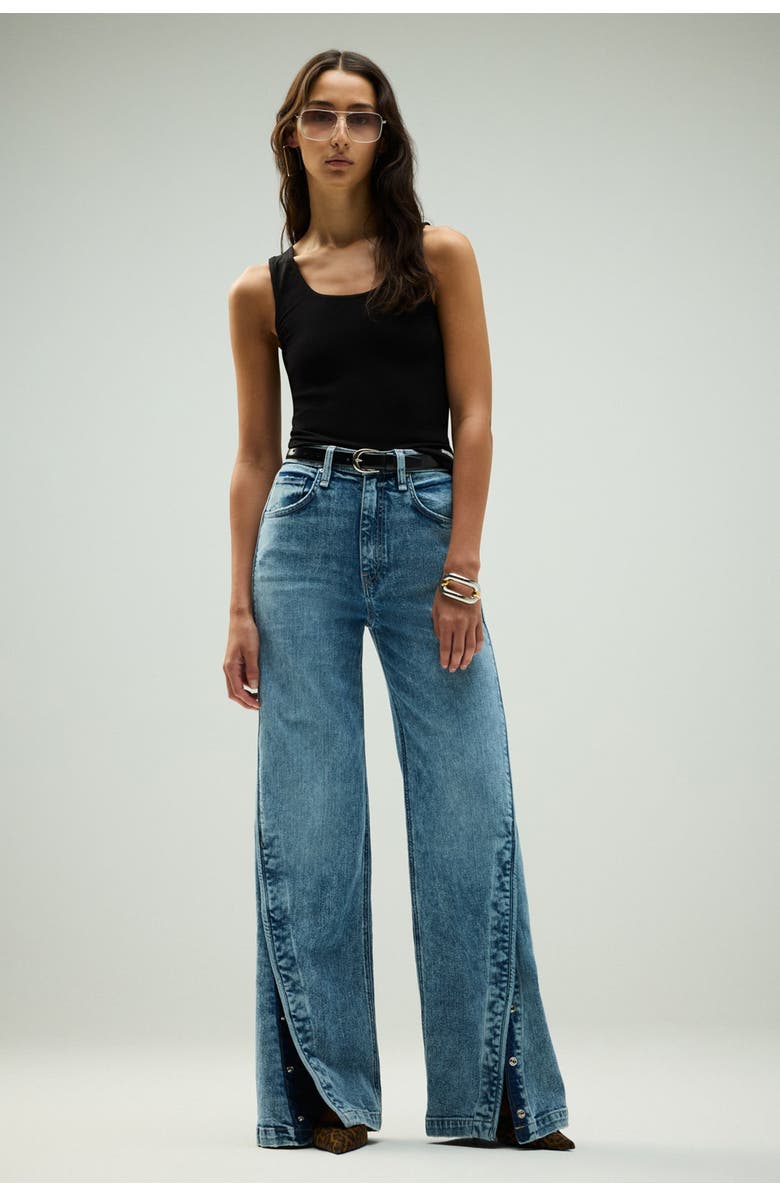 Hudson Jeans James High-Rise Wide Leg W/ Forward Seam, Main, color, 