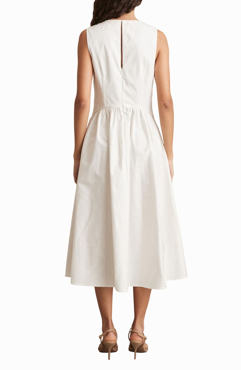 Reiss Liza Sleeveless Flare Maxi Dress, Alternate, color, Ivory