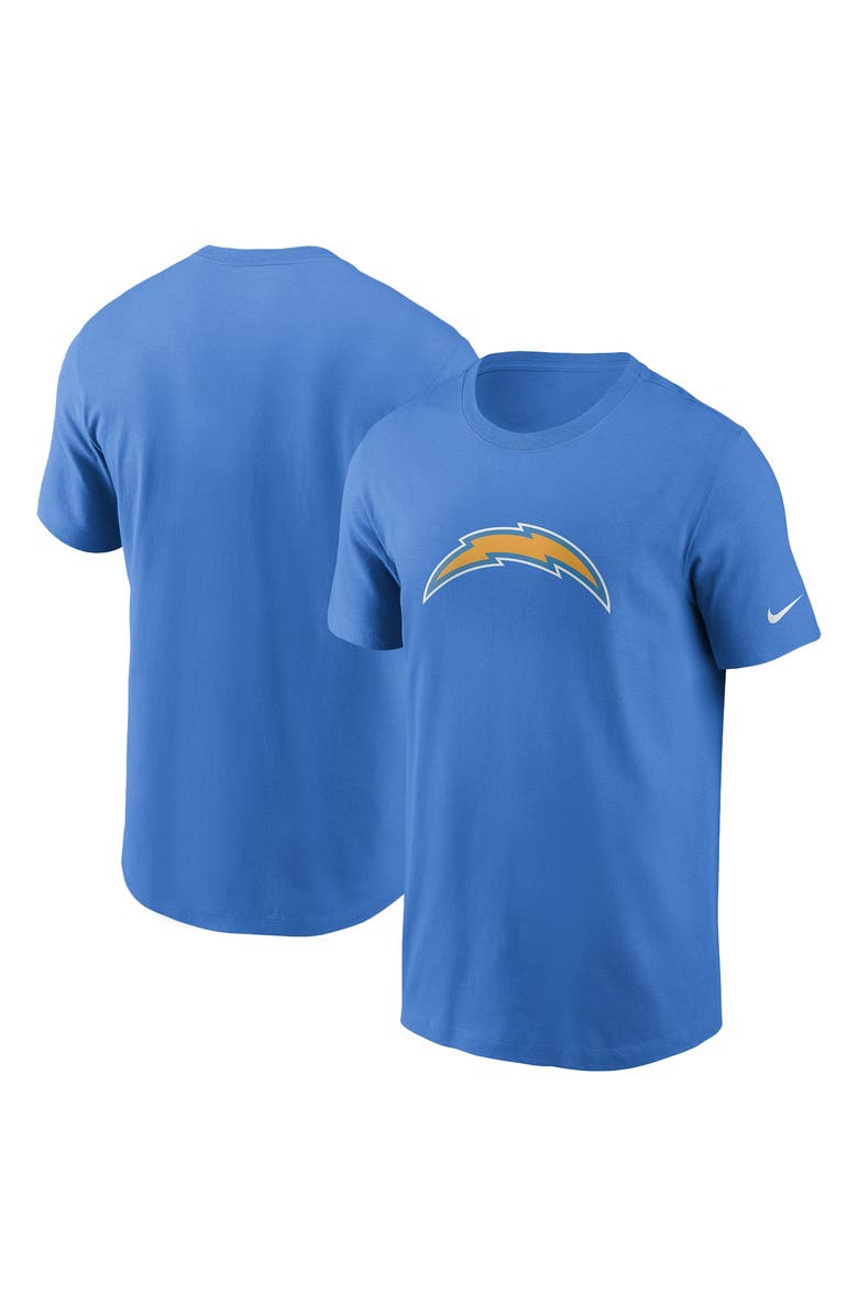 Nike Men's Nike Powder Blue Los Angeles Chargers Primary Logo T-Shirt, Alternate, color, Powder Blue