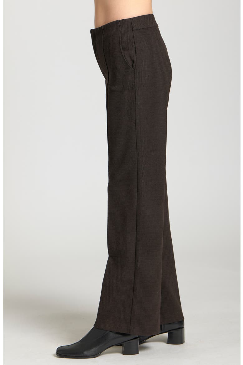 Pintuck Pleat Pants, Alternate, color, BROWN