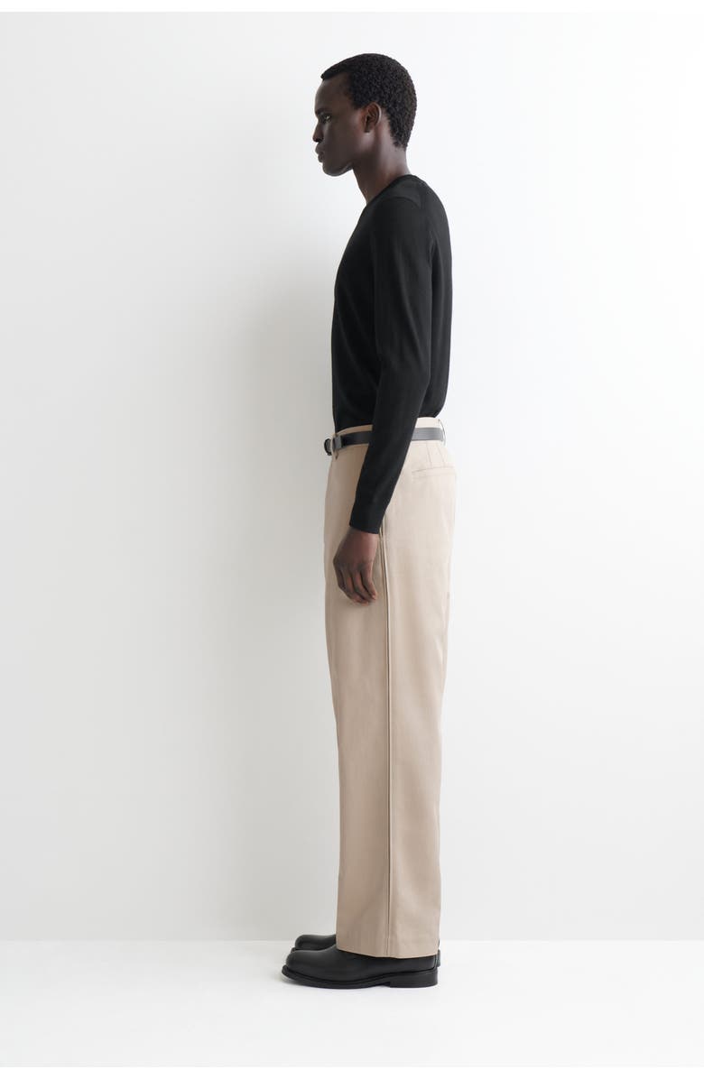 COS Cotton-Linen Relaxed-Fit Straight-Leg Pants, Alternate, color, 