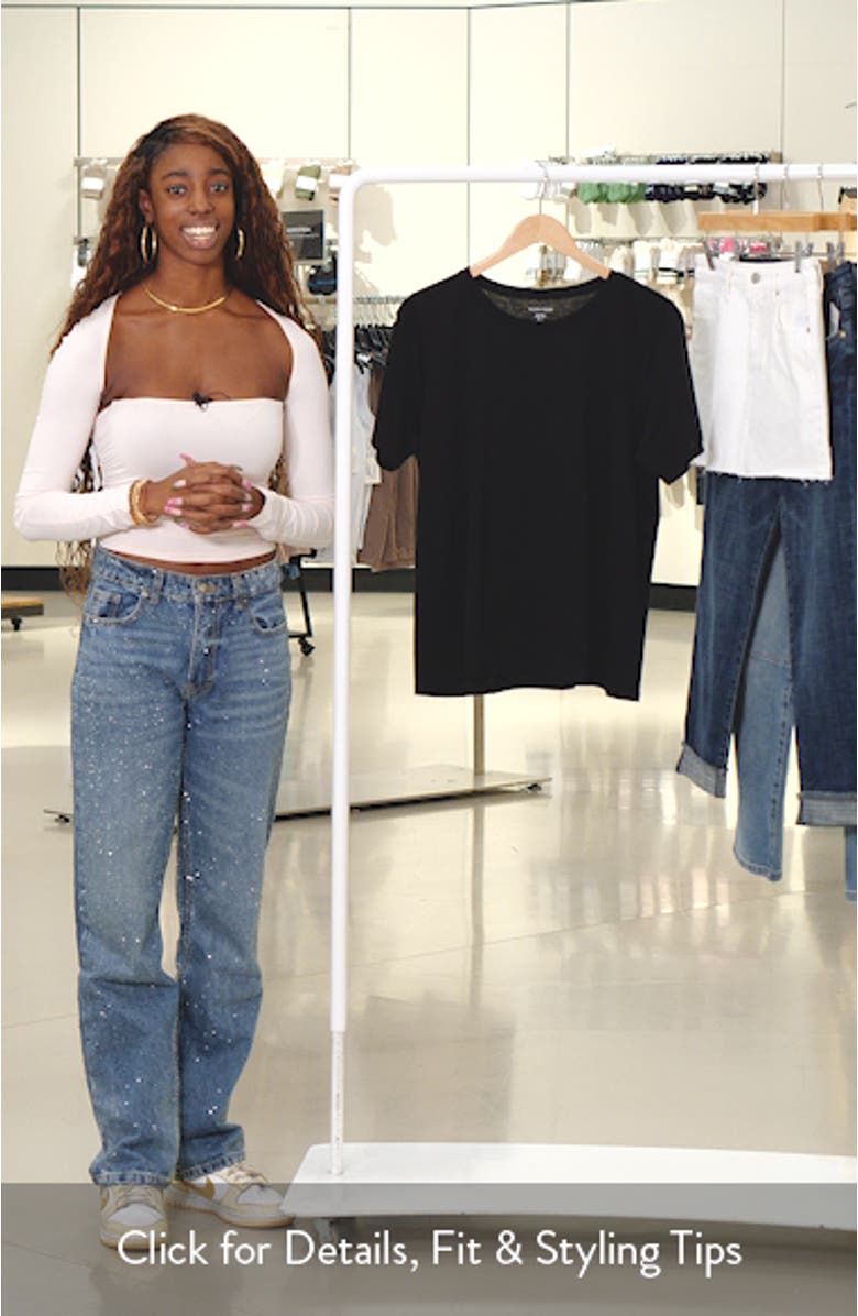 Organic Cotton Crewneck T-Shirt, sales video thumbnail