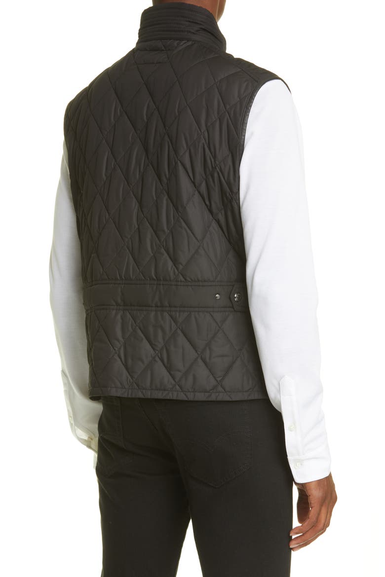 Leyland Quilted Vest, Alternate, color, POLO BLACK