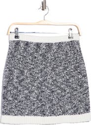 Cinq à Sept Adalee Marled Miniskirt