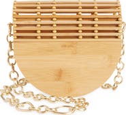 Cult Gaia Ark Flap Bamboo Crossbody