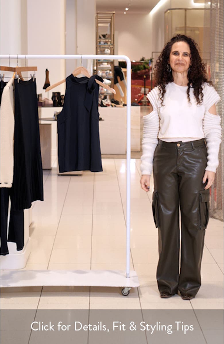 Tie Neck Satin Tank, sales video thumbnail