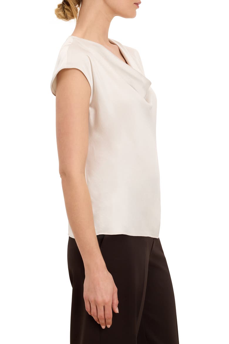Day Gloss Drape Neck Top, Alternate, color, COCONUT