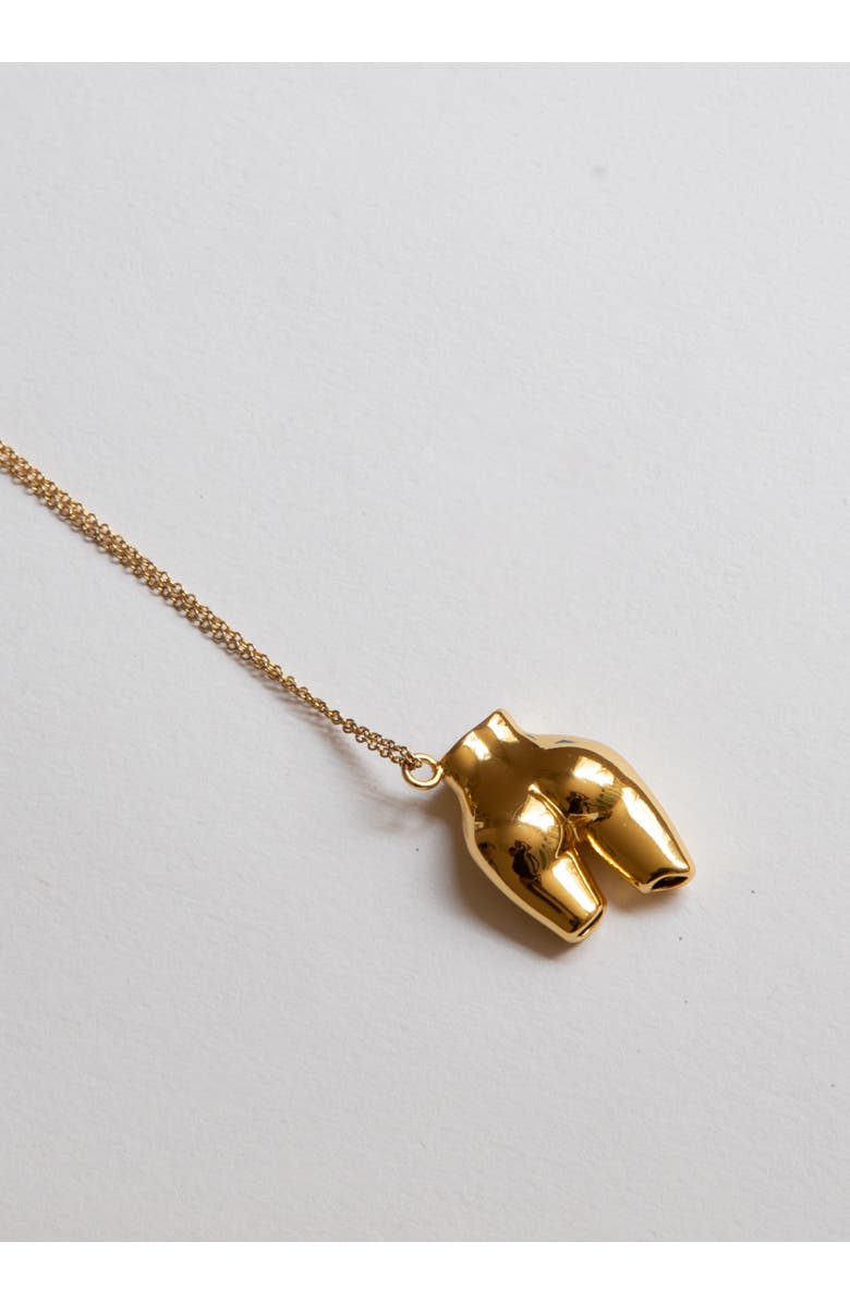 Outofoffice Female Body Pendant Necklace, Alternate, color, Gold