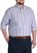 Brooks Brothers Big & Tall Multi-Striped Oxford Friday Sport Shirt