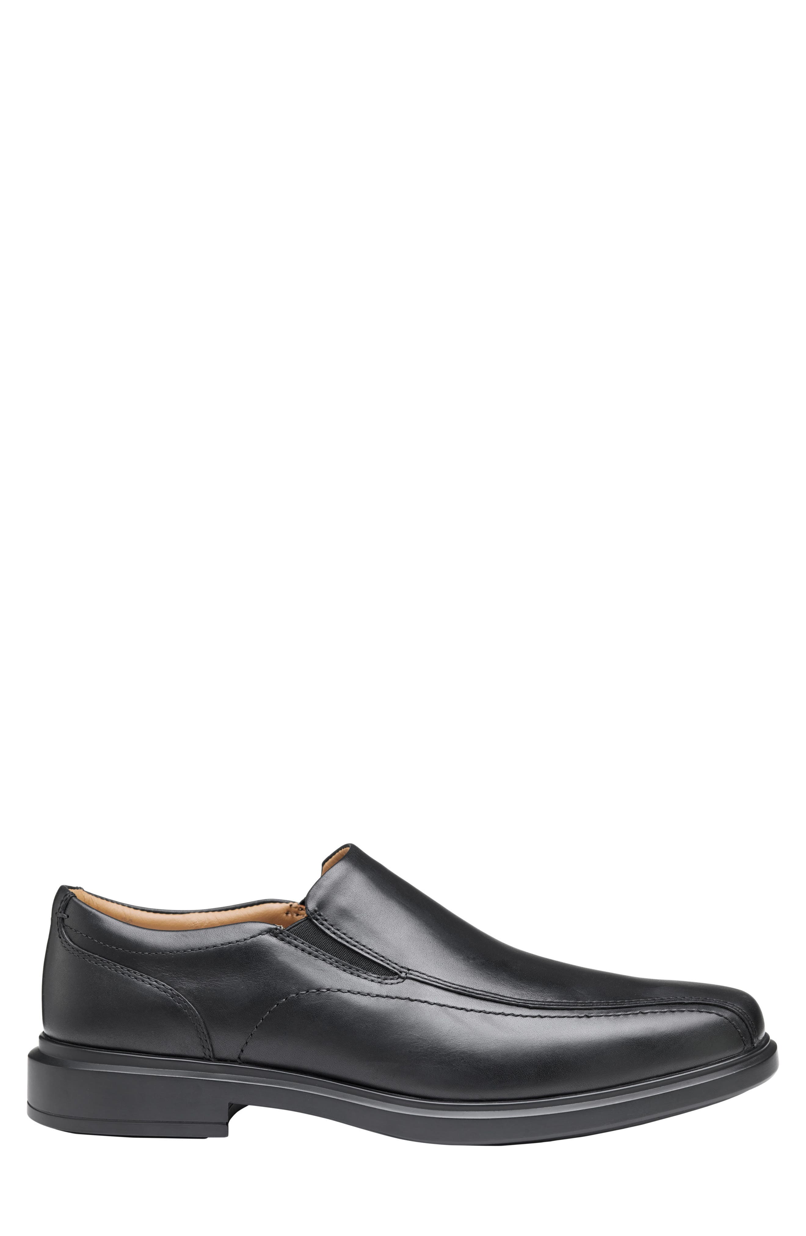 Johnston & Murphy XC4<sup>®</sup> Stanton 2.0 Runoff Venetian Loafer, Alternate, color, Black Waterproof Full Grain