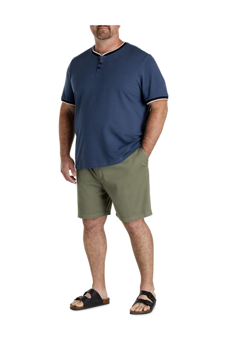 True Nation by DXL Big & Tall Textured Henley T-Shirt, Alternate, color, 