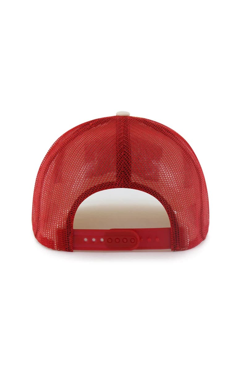 '47 Men's '47 Natural Georgia Bulldogs Drawbridge Trucker Adjustable Hat, Alternate, color, Natural