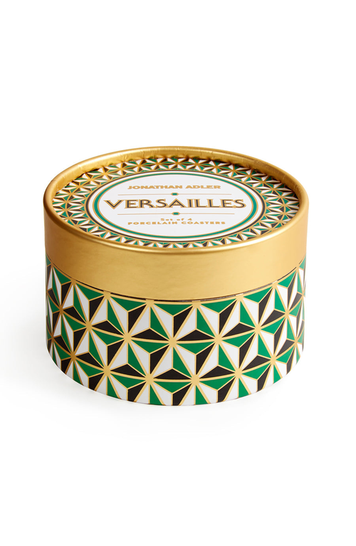 Jonathan Adler Versailles Coaster Set In Multi