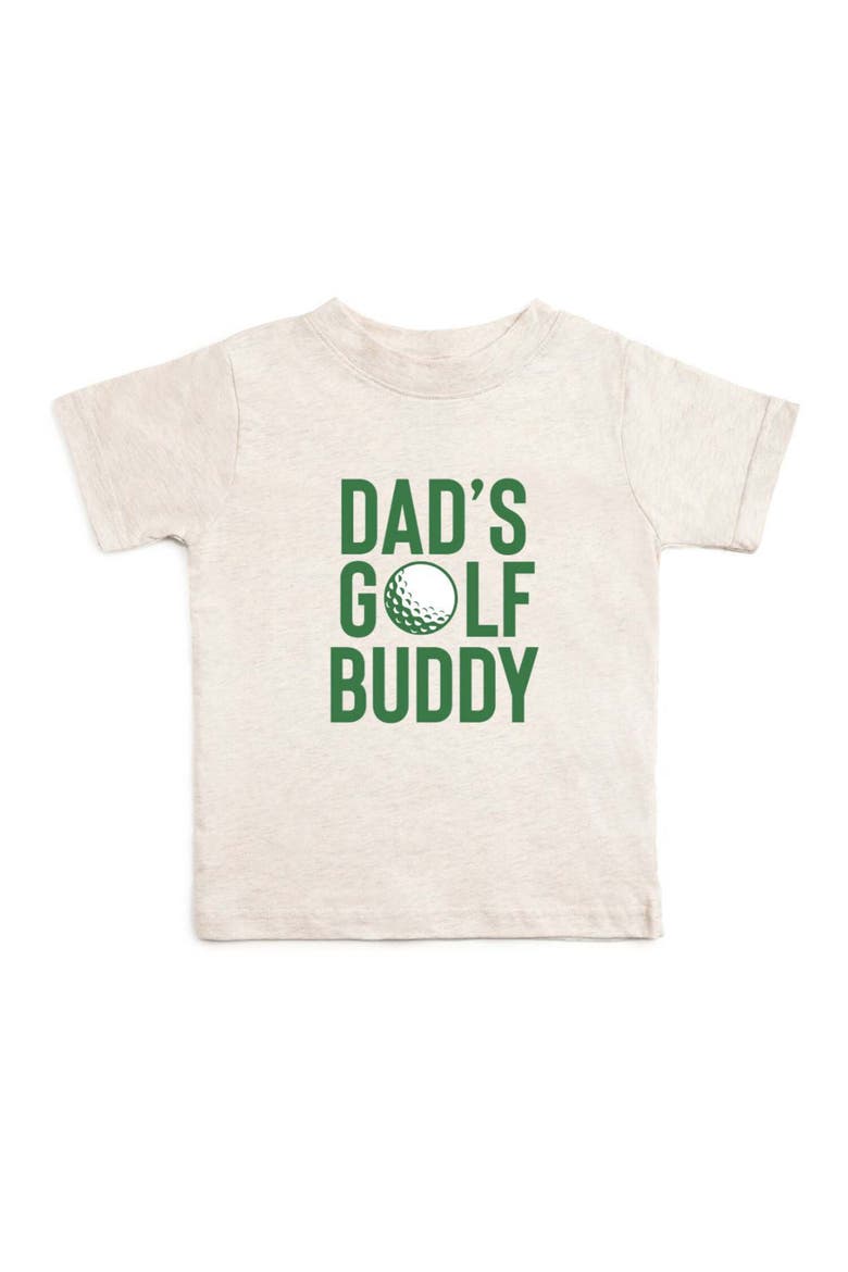 Dad's Golf Buddy Short Sleeve T-Shirt, Main, color, Natural Heather