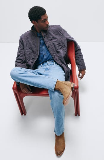 Austin Inside Zip Western Boot