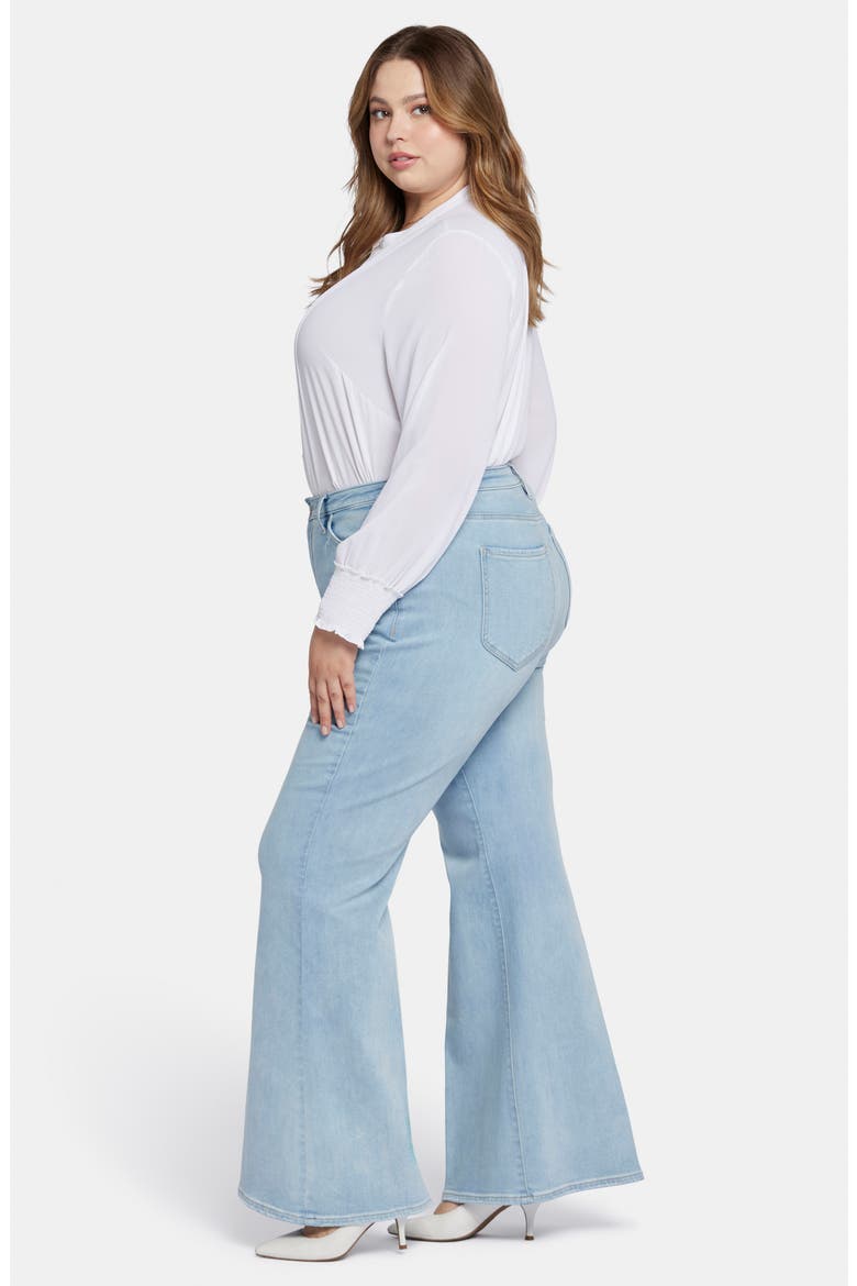 Mia Palazzo High Waist Flare Jeans, Alternate, color, WESTMINSTER