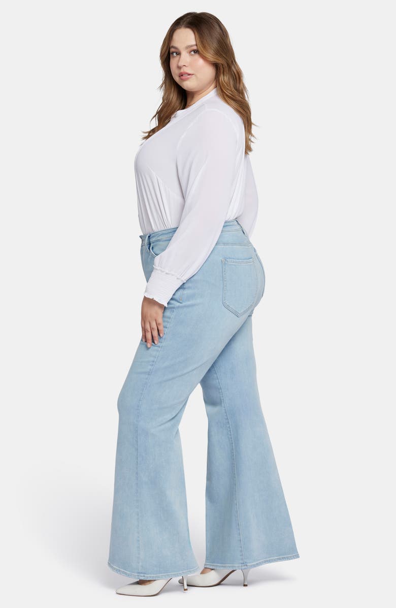 NYDJ Mia Palazzo High Waist Flare Jeans, Alternate, color, Westminster