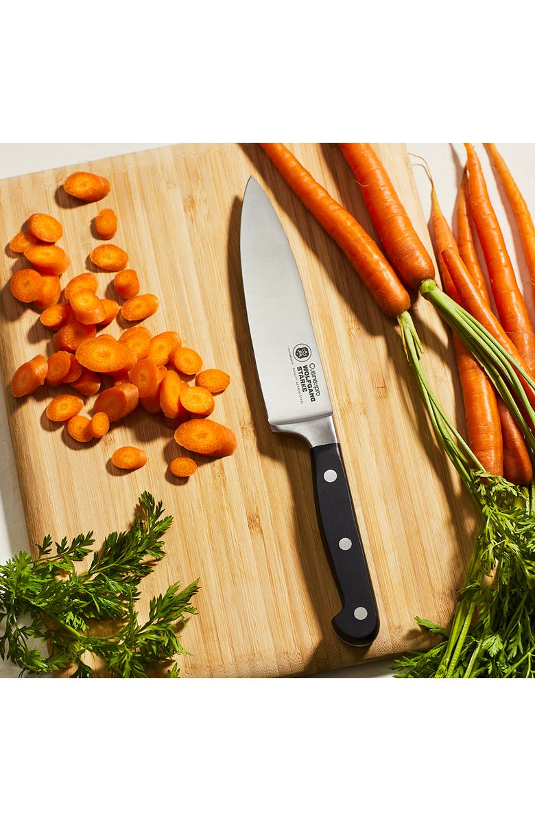 Cuisine::pro<sup>®</sup> WOLFGANG STARKE 6" Mini Chef's Knife, Alternate, color, Black