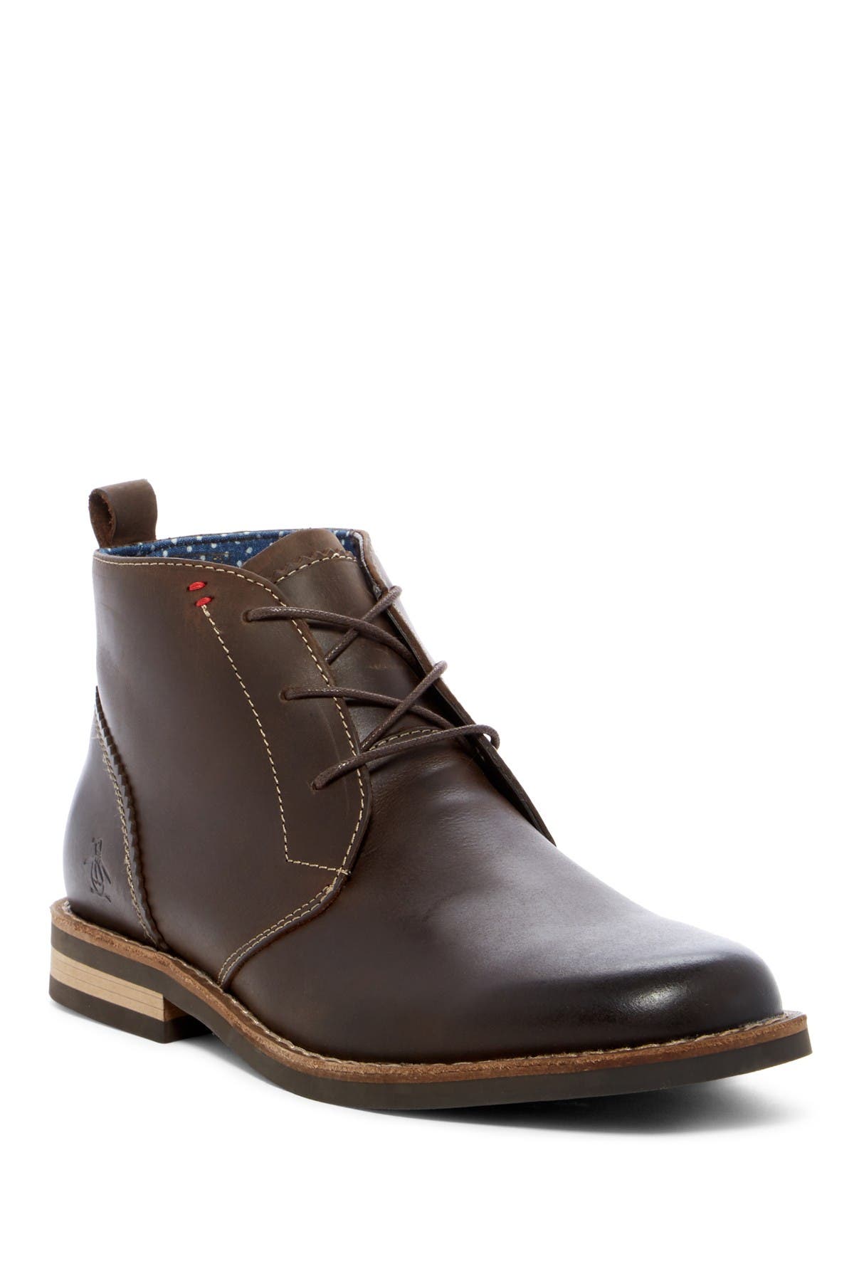 Original Penguin Hank Leather Chukka Boot, Main, color, 