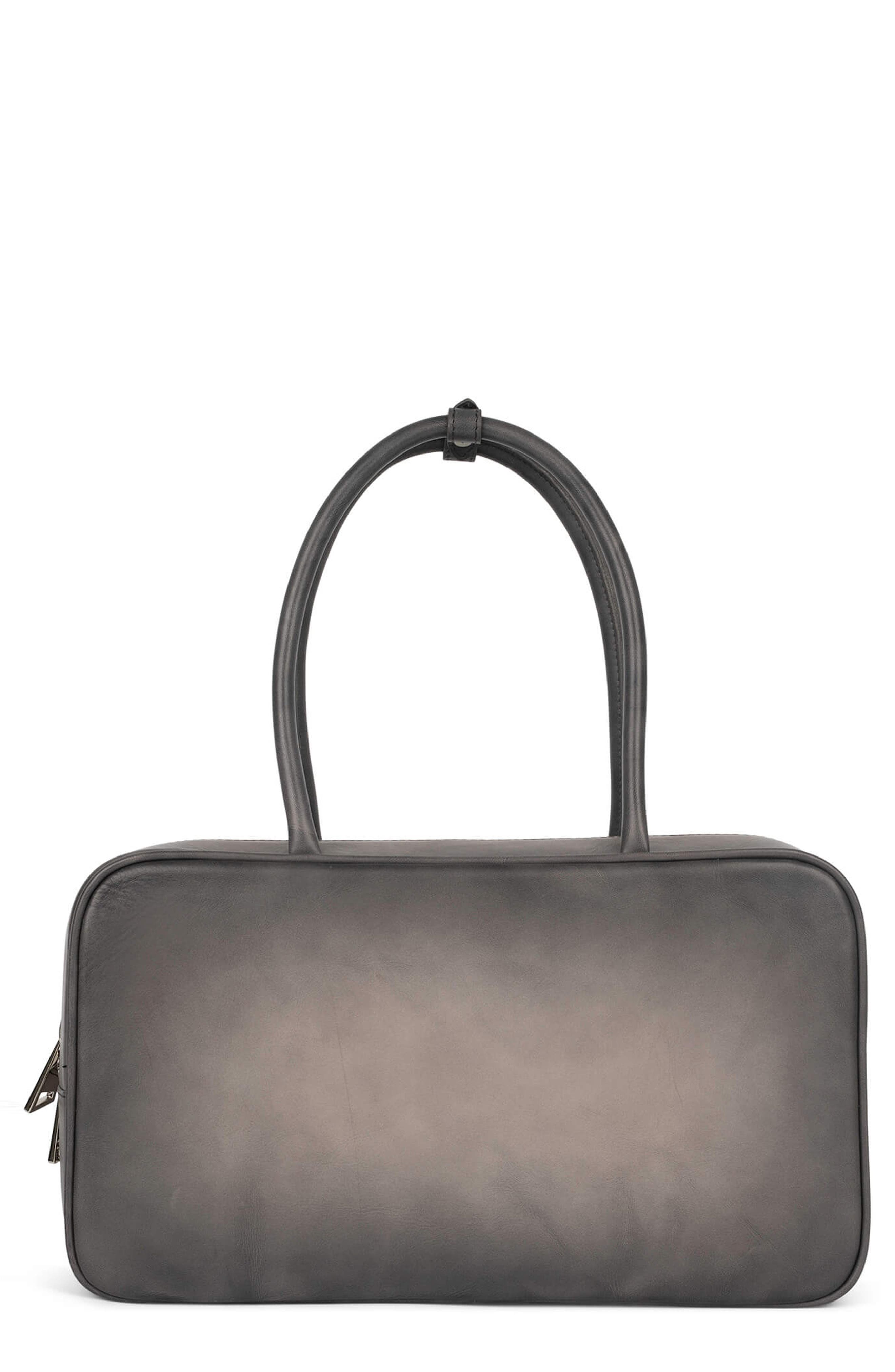 Jeffrey Campbell Truant Satchel, Main, color, Grey Ruboff