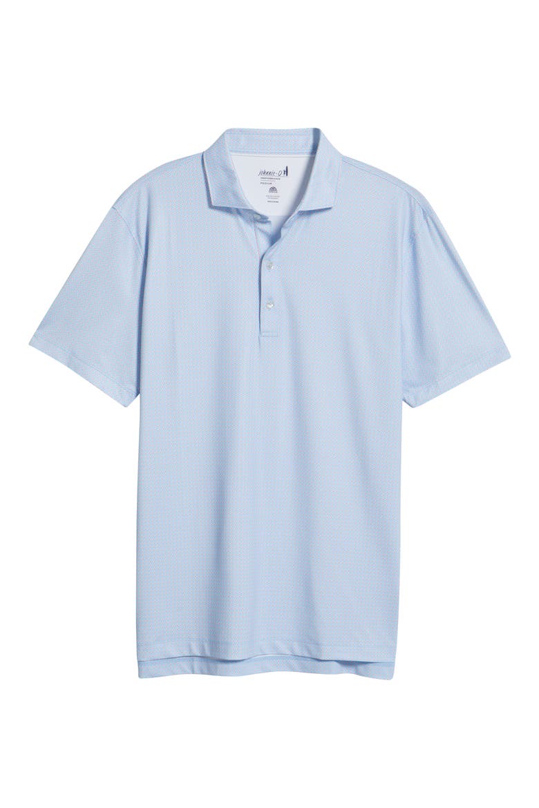 Julio Geo Print PREP-FORMANCE Golf Polo, Alternate, color, MALIBLU
