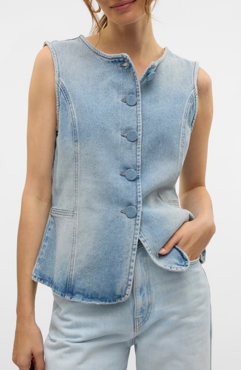 Vmsiola Denim Vest