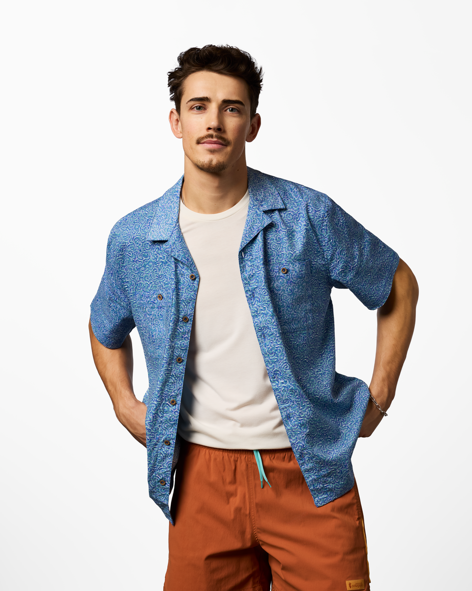 Afuera Button Up Shirt - Print - Men's - image 3