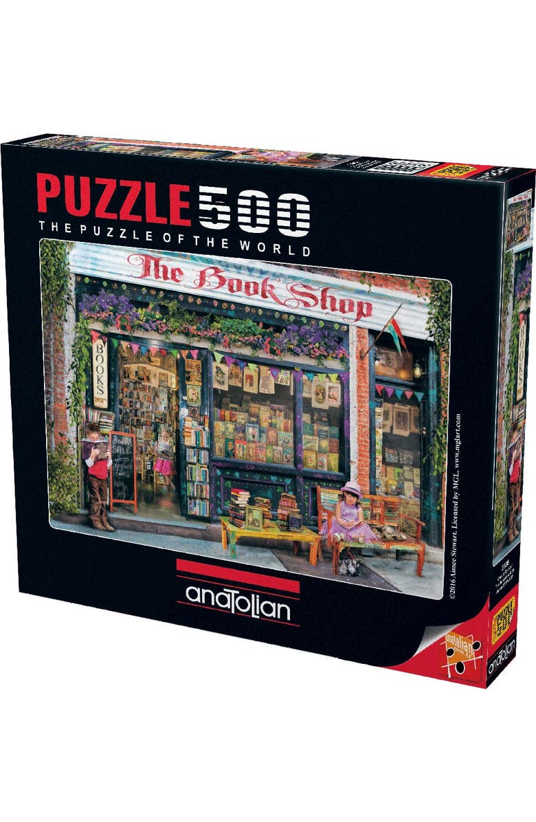 Anatolian The Bookshop Kids 500 piece Jigsaw Puzzle for Adults, Alternate, color,