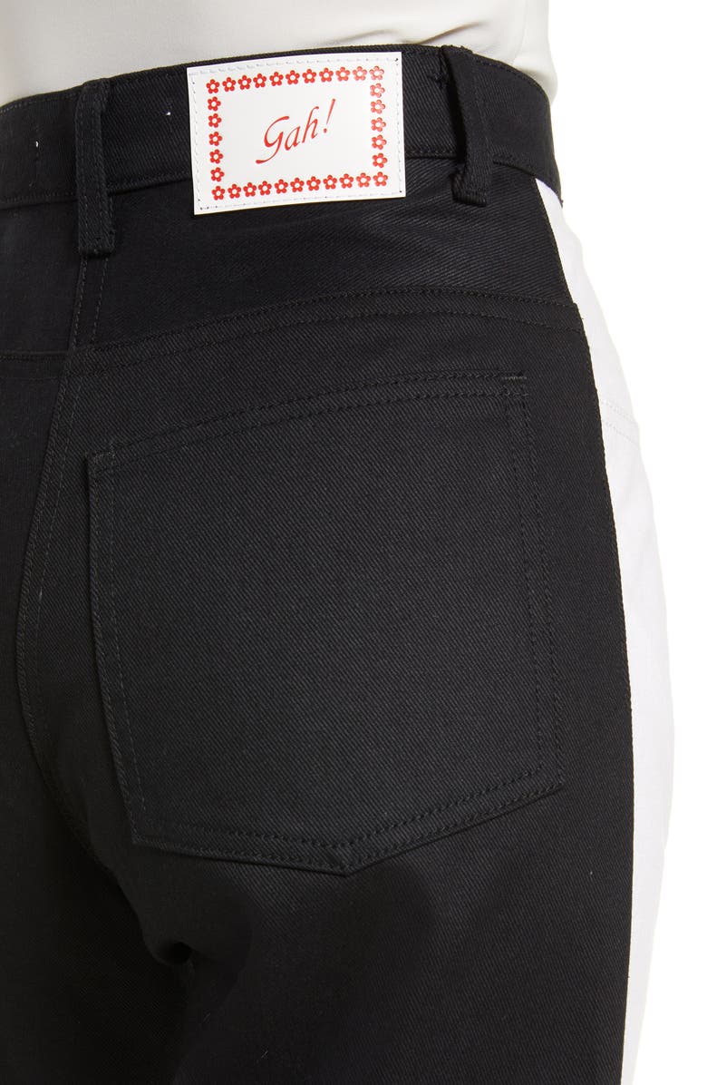 Lisa Says Gah Robyn High Waist Ankle Straight Leg Jeans, Alternate, color,