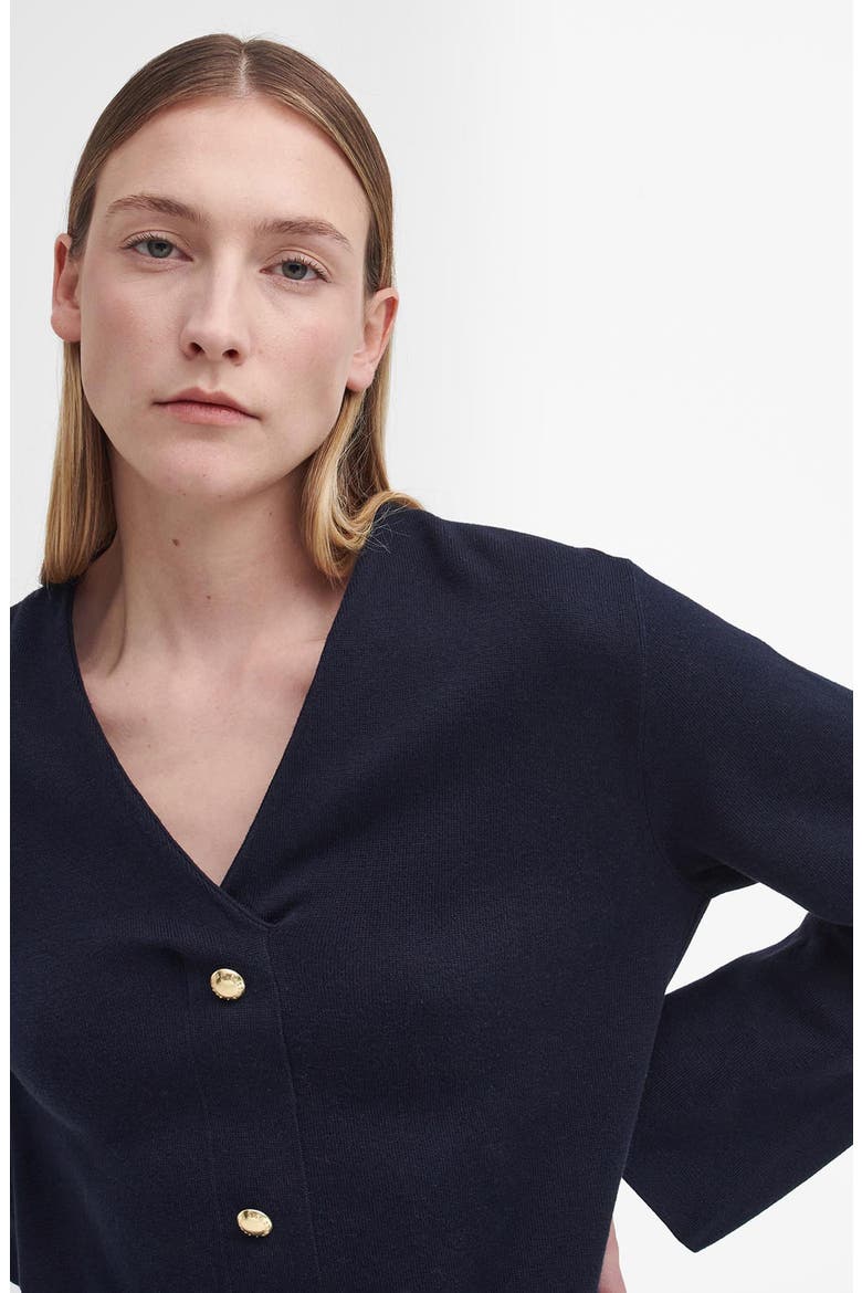 Anita Long Sleeve Sweater Dress, Alternate, color, NAVY