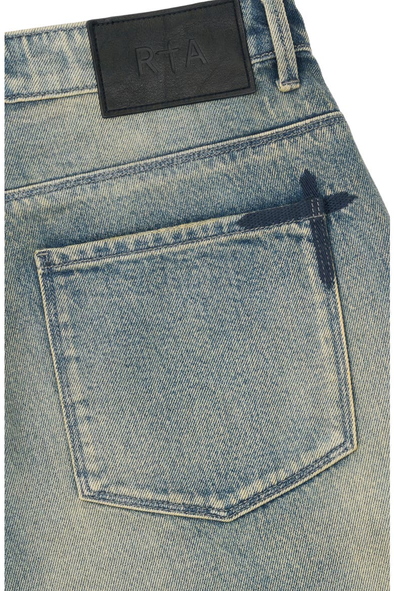 Gustavo Oversize Denim Bermuda Shorts, Alternate, color, DAWN WAVE