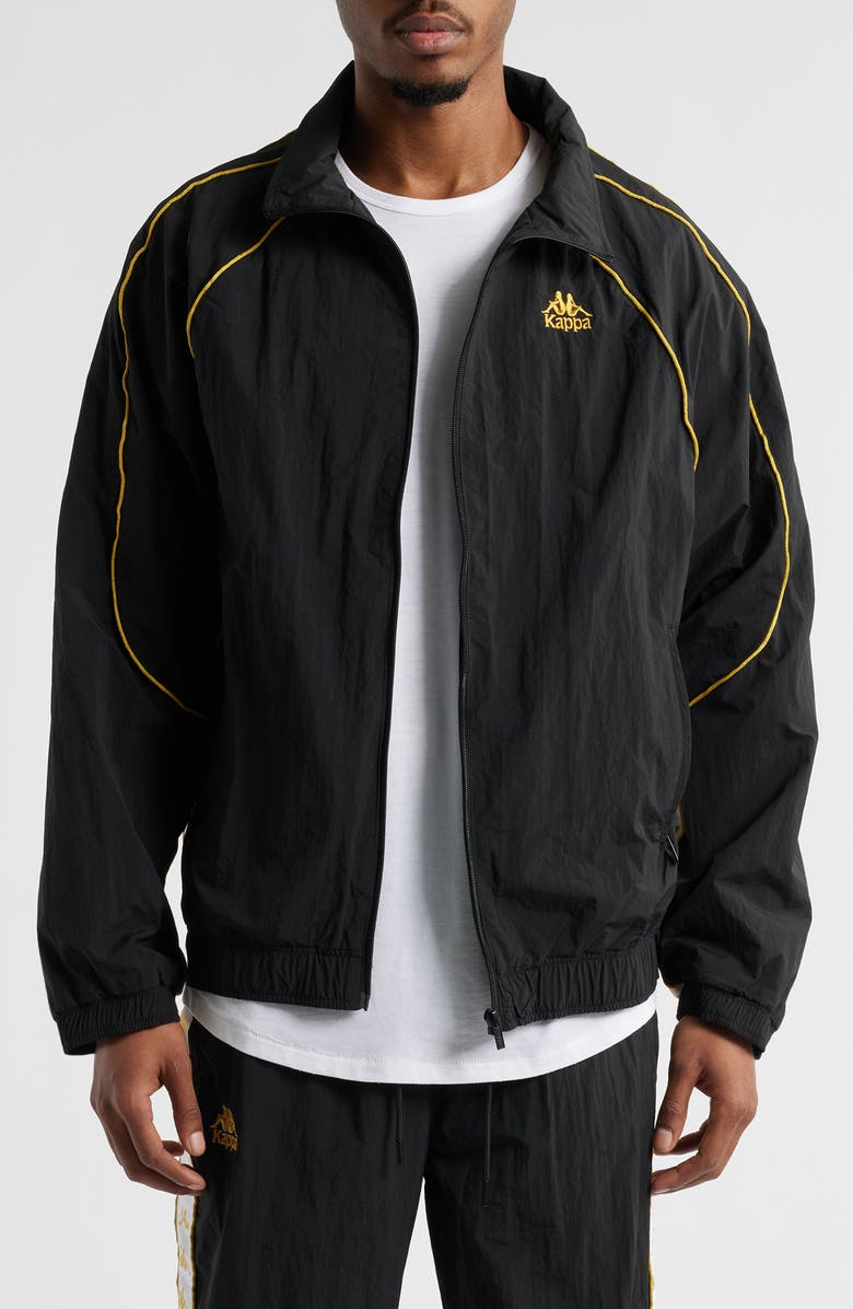 KAPPA 222 Banda Nuncio Oversize Woven Nylon Track Jacket, Main, color, 